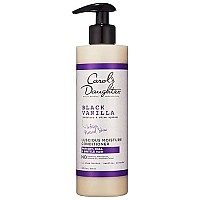 Carols Daughter Black Vanilla Moisturizing Conditioner, Adds Hydration & Shine to Dry, Damaged Hair- Made with Shea Butter and Rosemary, 8 fl oz (packaging may vary)