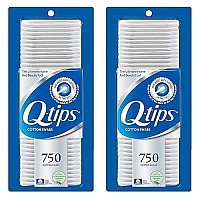 Q-Tips Cotton Swabs, 750 Count, 2 Pack