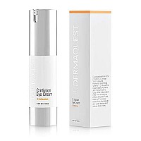 DermaQuest C Infusion Hydrating Revitalizing Eye Cream - Eye Bags Reducer, Eye Puffiness Treatment & Under Eye Cream For Dark Circles (0.5 oz)