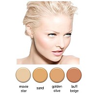 Art of Air FAIR Complexion Professional Airbrush Cosmetic Makeup System / 4pc Foundation Set with Blush, Bronzer, Shimmer and Primer Makeup Airbrush Kit