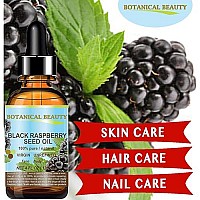 BLACK RASPBERRY SEED OIL. 100% Pure / Natural / Undiluted / Virgin / Unrefined / Cold Pressed Carrier oil. 4 Fl.oz.- 120 ml. For Skin, Hair, Lip and Nail Care. One of the highest antioxidants, rich in vitamin A and E, Omega 3, 6 and 9 Essential Fatty A...