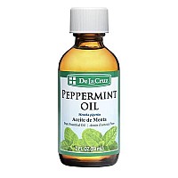 De La Cruz Pure Peppermint Essential Oil, Steam-Distilled, Bottled In Usa 2 Fl Oz