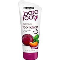 Freeman Bare Foot Hydrating Foot Lotion, Peppermint & Plum 5.30 oz