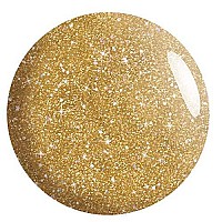 SENSATIONAIL Gel Polish, 0.25 oz, Gold Glitter