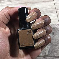 SENSATIONAIL Gel Polish, 0.25 oz, Gold Glitter