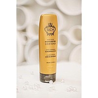 RICH Pure Luxury Intense Moisture Conditioner with Hydrolyzed Keratin for All Hair Types - Moisturizing & Smoothing, Anti-frizz, Prevents Split Ends (1 x 6.75 oz)