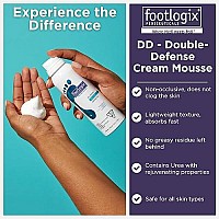 FOOTLOGIX DD Cream Mousse, White, 4.23 Ounce