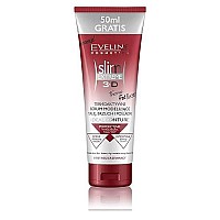 Eveline Slim Extreme 3D Thermo Active Cellulite Cream Hot Serum Treatment For Shaping Waist, Abdomen And Buttocks,