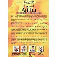 Hesh Aritha Herbal Ayurveda Powder The Natural Shampoo for Your Hair (100 g / 3.5 oz)