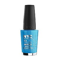 N.Y.C. New York Color Minute Nail Enamel, NY Blues, 0.33 Fluid Ounce