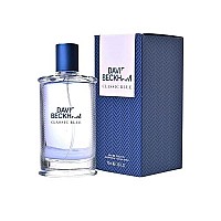 David Beckham Classic Blue Mens Eau De Toilette Spray, 3 Ounce