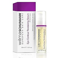 WILMA SCHUMANN Eye Contour Revitalizing Serum - A Natural and Anti-Aging Treatment designed to Moisturize & Reduce the Appearance of Wrinkles, Fine Lines and Swollen and Tired-Looking Eyes (30ml)