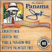 Panama Jack Sunscreen Tanning Lotion - Spf 8, Reef-Friendly, Paba, Paraben, Gluten & Cruelty Free, Antioxidant Moisturizing Formula, Water Resistant (80 Minutes), 6 Fl Oz (Pack Of 1)