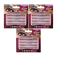 Kiss I Envy Ultra Black Short Lashes (3 PACK)