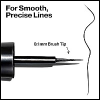 Skinny Liquid Eyeliner by Revlon, ColorStay Eye Makeup, Waterproof, Smudgeproof, Longwearing with Ultra-Fine Tip, 303 Mahogany Flame, 0.08 Fl Oz (Pack of 1)