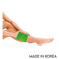 Songwol Towel Exfoliating Towel Bath Washcloth 4 Pcs (Green) for Dead Skin