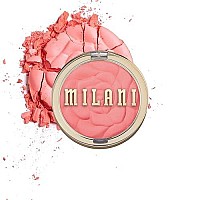 Milani Rose Powder Blush - Coral Cove (0.6 Ounce) Cruelty-Free Blush - Shape, Contour & Highlight Face with Matte or Shimmery Color