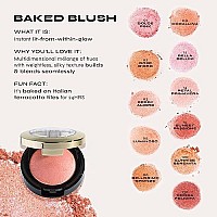 Milani Rose Powder Blush - Coral Cove (0.6 Ounce) Cruelty-Free Blush - Shape, Contour & Highlight Face with Matte or Shimmery Color