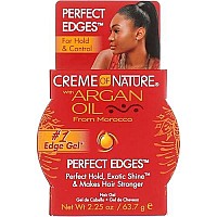 Creme of Nature Argan Oil Perfect Edges Control 2.25 oz. Jar (3 Pack)