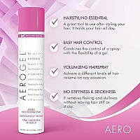 TRI Aerogel Hairspray - Non-Toxic Hair Finishing Spray for Styling, Volumizing and Holding Curly Hair with Flexible Hold - For Women and Men - Pack of 3 (10.5 oz)