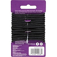 Goody WoMens Ouchless Braided Elastics, Black, 15 Count