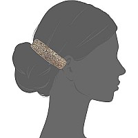 1928 Jewelry Women's Floral Hair Barrette, (1 Pcs)