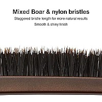 Olivia Garden Style-Up Teasing Foldable Hair Brush - 50% boar & 50% nylon bristles STU-MX (Mixed)