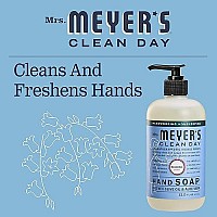 Mrs. Meyer's Clean Day Liquid Hand Soap, Bluebell, 12.5 Fl Oz (Pack of 3)