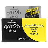 Got 2B In Play Sculpt Paste 2 Ounce (59ml) (2 Pack)