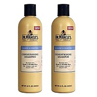 Dr. Miracles Cleanse & Condition Shampoo 12oz (2 Pack)