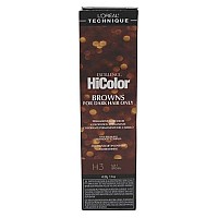 Loreal Excellence Hicolor H03 Tube Soft Brown 1.74 Ounce (51ml) (2 Pack)