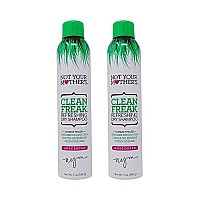 Not Your Mothers Original Shampoo Clean Freak Dry 7 Ounce (207ml) (2 Pack)