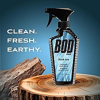 BOD Man Fragrance Body Spray, Dark Ice, 8 Fluid Ounce