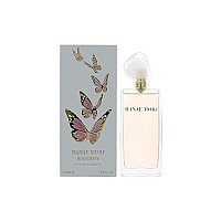 Hanae Mori Butterfly Eau de Toilette, 3.4 Ounce