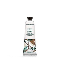 The Body Shop Coconut Hand Cream - Tropical Fragrance, On-the-Go Hydration & Protection - 1.0 oz