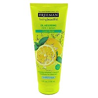 Freeman Facial Mint & Lemon Clay Mask 6 Ounce (177ml) (6 Pack)