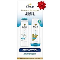 Dove Advanced Hair Series Oxygen Moisture 12 OZ Shampoo & 12 OZ Conditioner for Fine, Flat Hair.