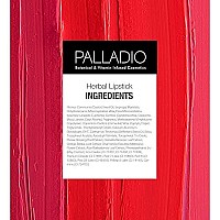 Palladio Herbal Matte Lipstick, Coral, Creamy And Full Coverage Long Lasting Matte Lipstick