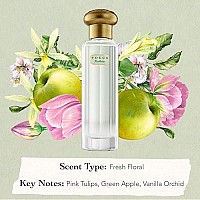 Tocca Travel Fragrance Spray, Giulietta: Fresh Floral, Pink Tulips, Green Apple, Vanilla Orchid, Hand-Finished Bottle, 0.68 Oz. | 20 Ml