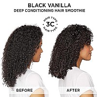 Carols Daughter Black Vanilla Moisture And Shine Hair Smoothie For Dry Hair And Dull Hair, With Shea Butter, Cocoa Butter And Vitamin B5, Paraben Free Hair Treatment, 8 Oz (Packaging May Vary)