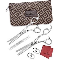 Olivia Garden SilkCut Professional Hairdressing Shear and Thinner Case (5.75 shear and 6 thinner)