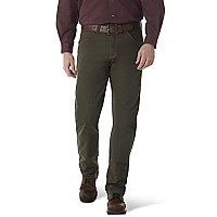 Wrangler Riggs Workwear Mens Technician Work Utility Pants, Loden, 38W X 32L Us