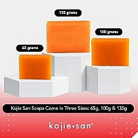 Kojie San Facial Beauty Soap - Skin Fairness and Moisturizing - Reduces Discoloration and Hyperpigmentation (65 grams, 2 Bars Per Pack)