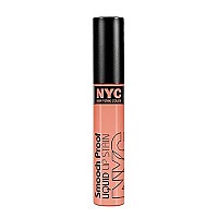 N.Y.C. New York Color Smooch Proof Liquid Lip Stain, Faithful Coral, 0.24 Fluid Ounce