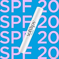 Softlips Lip Protectant/Sunscreen SPF 20, Vanilla (2 count)