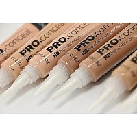 L.A. Girl PC Pro Conceal High Definition Concealer set of color GC971988, All, 16 Ounce, (Pack of 18) (LAX-GC971-GC988)