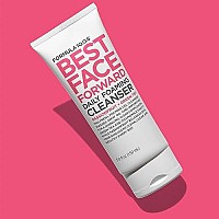 Formula 10.0.6 Best Face Forward Daily Foaming Gel Cleanser That Washes Away Oil & Impurities - Vegan, Paraben-Free, & Cruelty-Free, Best Face Forward, Chamomile, 5.0 Fl Oz