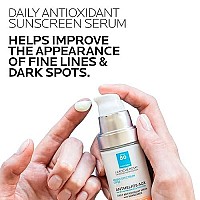 La Roche-Posay Anthelios Aox Daily Antioxidant Serum With Sunscreen, Broad Spectum Spf 50 Daily Anti-Aging Sunscreen With Vitamin C & E