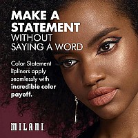 Milani Color Statement Lipliner - Bordeaux (0.04 Ounce) Cruelty-Free Lip Pencil To Define, Shape & Fill Lips