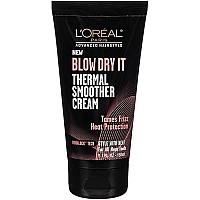 L'Oreal Paris Advance Hairstyle Blow Dry It Thermal Smoother Cream - 5.1 oz